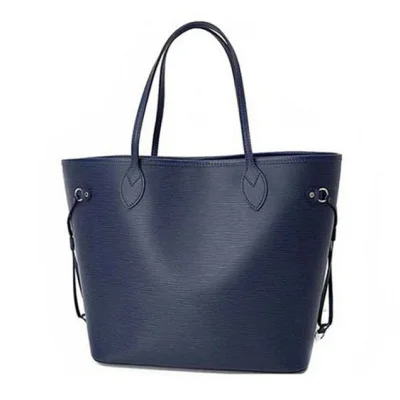 Сумка Louis Vuitton M40885 Neverfull MM Shoulder Bag Epi Leather "Navy Blue" фото № 2