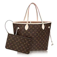 Сумка Louis Vuitton M40995 Neverfull MM Shoulder Bag Monogram Canvas "Brown"