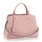Сумка Louis Vuitton M41394 Montaigne MM Tote Bag Monogram Empreinte Leather "Pink"