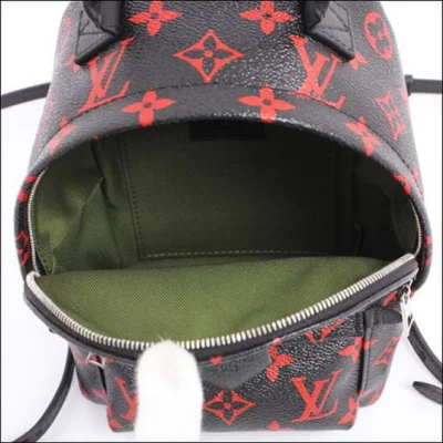 Рюкзак Louis Vuitton M41457 Palm Springs Backpack Mini Monogram Canvas "Brown" фото № 7