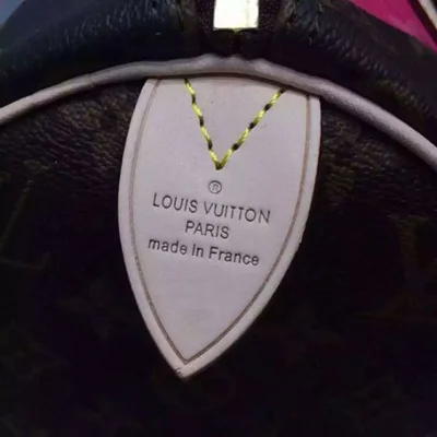 Сумка Louis Vuitton M41533 Speedy 30 Monogram V Tote Bag Monogram Canvas "Brown" фото № 6