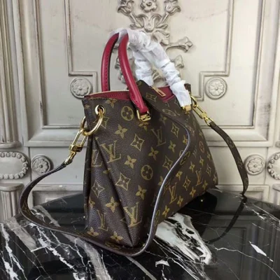 Сумка Louis Vuitton M41825 Pallas BB Tote Bag Monogram Canvas "Brown" фото № 3