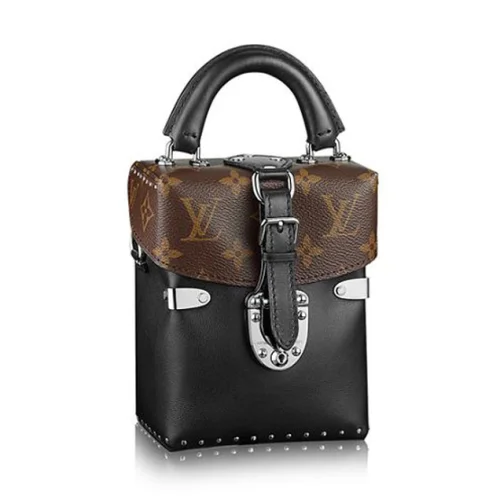 Сумка Louis Vuitton M43039 Camera Box Crossbody Bag Monogram Canvas "Black"