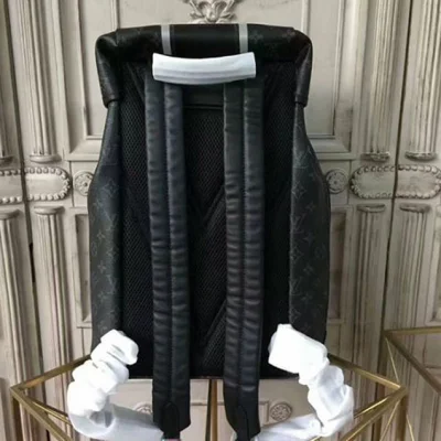 Рюкзак Louis Vuitton M43409 Zack Backpack Monogram Eclipse Canvas "Black" фото № 4