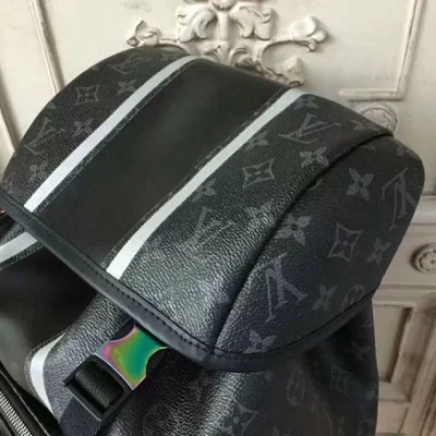 Рюкзак Louis Vuitton M43409 Zack Backpack Monogram Eclipse Canvas "Black" фото № 5