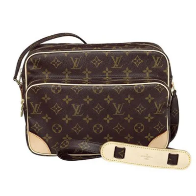 Сумка Louis Vuitton M45244 Nil Crossbody Bag Monogram Canvas "Brown" фото № 2