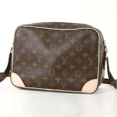 Сумка Louis Vuitton M45244 Nil Crossbody Bag Monogram Canvas "Brown" фото № 3