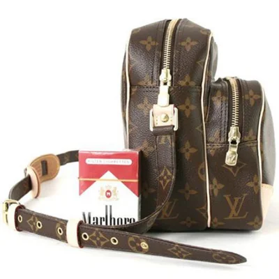 Сумка Louis Vuitton M45244 Nil Crossbody Bag Monogram Canvas "Brown" фото № 4