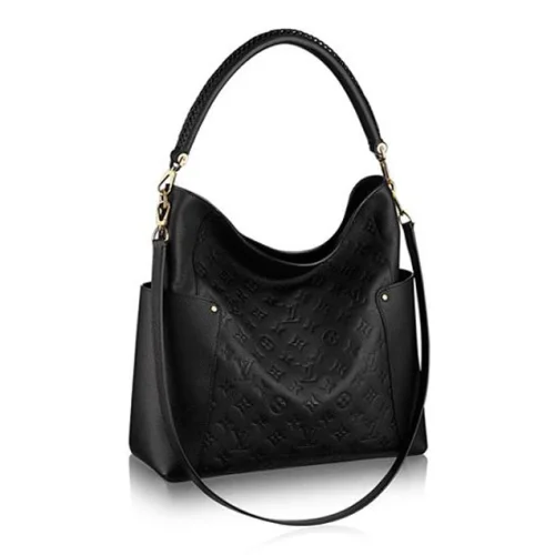 Сумка Louis Vuitton M50072 Bagatelle Hobo Bag Monogram Empreinte Leather "Black"