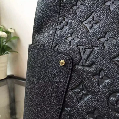 Сумка Louis Vuitton M50072 Bagatelle Hobo Bag Monogram Empreinte Leather "Black" фото № 7