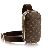 Сумка Louis Vuitton M51870 Pochette Gange Sling Bag Monogram Canvas "Brown"