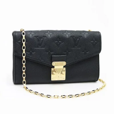 Сумка Louis Vuitton M60638 Pochette Saint-Germain Crossbody Bag Monogram Empreinte Leather "Black" фото № 2