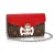 Сумка Louis Vuitton M60797 Tribal Mask Chain Wallet Monogram Canvas "Brown"