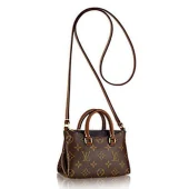 Сумка Louis Vuitton M61416 Nano Pallas Crossbody Bag Monogram Canvas "Brown"