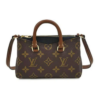 Сумка Louis Vuitton M61416 Nano Pallas Crossbody Bag Monogram Canvas "Brown" фото № 2