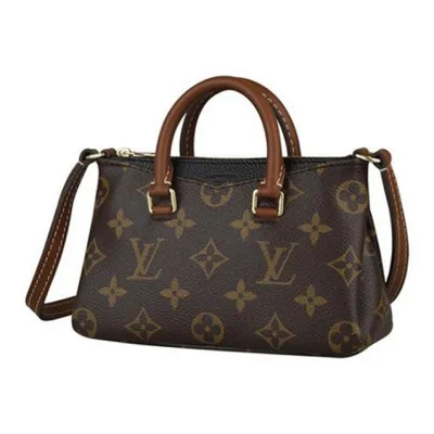 Сумка Louis Vuitton M61416 Nano Pallas Crossbody Bag Monogram Canvas "Brown" фото № 4