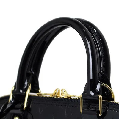 Сумка Louis Vuitton M90185 Alma PM Tote Bag Monogram Vernis "Black" фото № 6