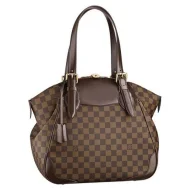 Сумка Louis Vuitton N41119 Verona GM Shoulder Bag Damier Ebene Canvas "Brown"