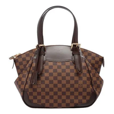 Сумка Louis Vuitton N41119 Verona GM Shoulder Bag Damier Ebene Canvas "Brown" фото № 2