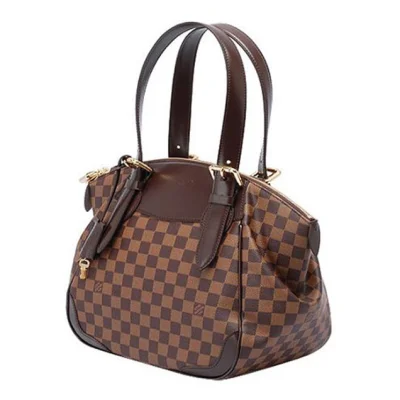 Сумка Louis Vuitton N41119 Verona GM Shoulder Bag Damier Ebene Canvas "Brown" фото № 3