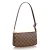 Сумка Louis Vuitton N41206 Pochette Accessoires Damier Ebene Canvas "Brown"