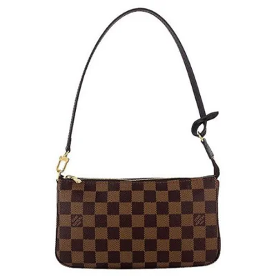 Сумка Louis Vuitton N41206 Pochette Accessoires Damier Ebene Canvas "Brown" фото № 4