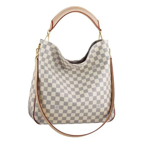 Сумка Louis Vuitton N41216 Soffi Hobo Bag Damier Azur Canvas "White"