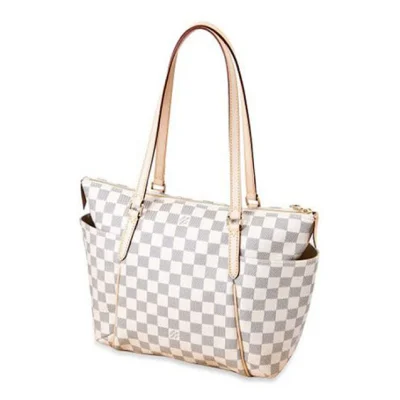 Сумка Louis Vuitton N41280 Totally PM Shoulder Bag Damier Azur Canvas "White" фото № 3