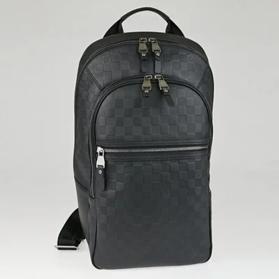 Рюкзак Louis Vuitton N41330 Michael Backpack Damier Infini Leather "Black" фото № 2