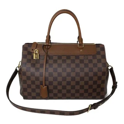 Сумка Louis Vuitton N41337 Greenwich Tote Bag Damier Ebene Canvas "Brown" фото № 2