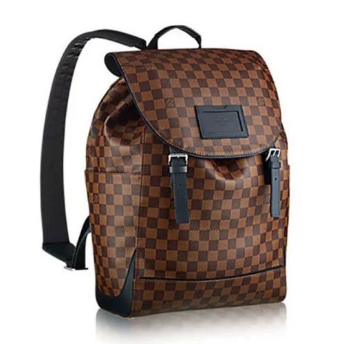 Рюкзак Louis Vuitton N41377 Runner Backpack Damier Ebene Canvas "Brown"