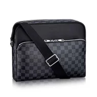 Сумка Louis Vuitton N41409 Dayton Reporter MM Messenger Bag Damier Graphite Canvas "Graphite"