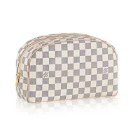 Косметичка Louis Vuitton N41420 Toiletry Bag 25 Damier Azur Canvas "White"
