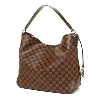 Сумка Louis Vuitton N41460 Delightful MM Hobo Bag Damier Ebene Canvas "Brown" фото № 5