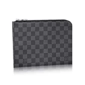 Клатч Louis Vuitton N41502 Pochette Jour PM Damier Graphite Canvas "Graphite"