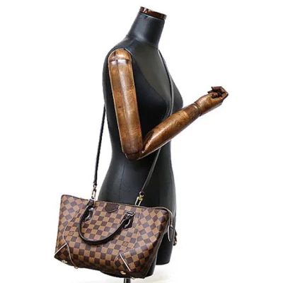 Сумка Louis Vuitton N41554 Caissa Tote PM Tote Bag Damier Ebene Canvas "Brown" фото № 10