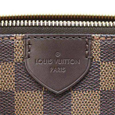 Сумка Louis Vuitton N41554 Caissa Tote PM Tote Bag Damier Ebene Canvas "Brown" фото № 6