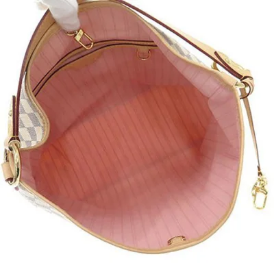 Сумка Louis Vuitton N41606 Delightful PM Hobo Bag Damier Azur Canvas "White" фото № 6