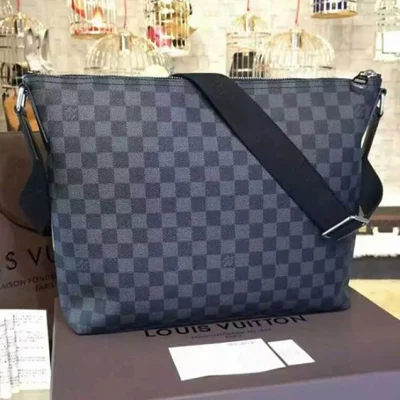 Сумка Louis Vuitton N41640 Mick MM Regatta Messenger Bag Damier Cobalt Canvas "Navy Blue" фото № 4