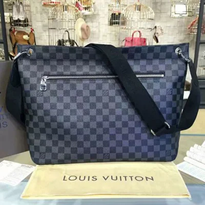 Сумка Louis Vuitton N41656 Hunter Messenger Bag Damier Graphite Canvas "Graphite" фото № 4