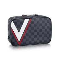 Косметичка Louis Vuitton N44031 Toiletry Bag Damier Cobalt Canvas "Navy Blue"