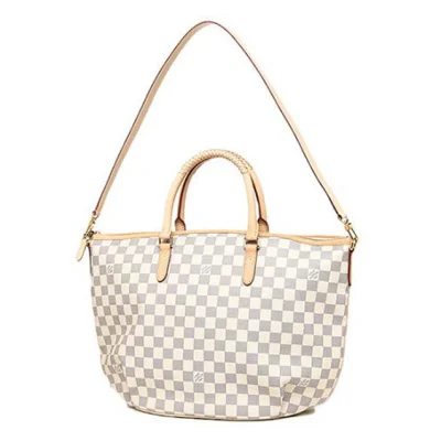 Сумка Louis Vuitton N48252 Riviera MM Tote Bag Damier Azur Canvas "White" фото № 3 Сумка Louis Vuitton N48252 Riviera MM Tote Bag Damier Azur Canvas "White" фото № 3