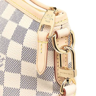 Сумка Louis Vuitton N48252 Riviera MM Tote Bag Damier Azur Canvas "White" фото № 7 Сумка Louis Vuitton N48252 Riviera MM Tote Bag Damier Azur Canvas "White" фото № 7