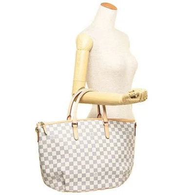 Сумка Louis Vuitton N48252 Riviera MM Tote Bag Damier Azur Canvas "White" фото № 9 Сумка Louis Vuitton N48252 Riviera MM Tote Bag Damier Azur Canvas "White" фото № 9