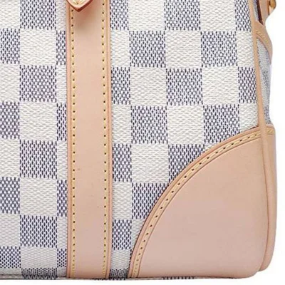 Сумка Louis Vuitton N52001 Berkeley Tote Bag Damier Azur Canvas "White" фото № 6