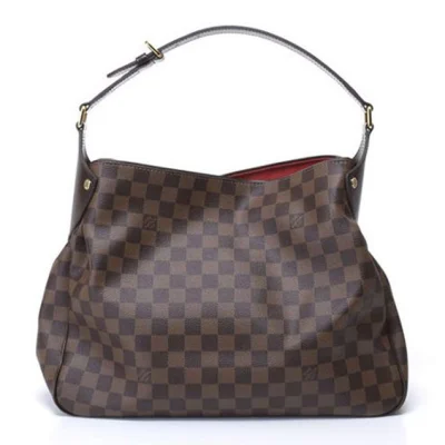 Сумка Louis Vuitton N63542 Reggia Hobo Bag Damier Ebene Canvas "Brown" фото № 2