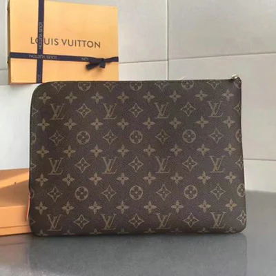 Клатч Louis Vuitton Etui Voyage GM M43442 Monogram Canvas "Brown" фото № 3