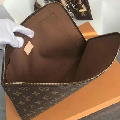 Клатч Louis Vuitton Etui Voyage GM M43442 Monogram Canvas "Brown" фото № 9