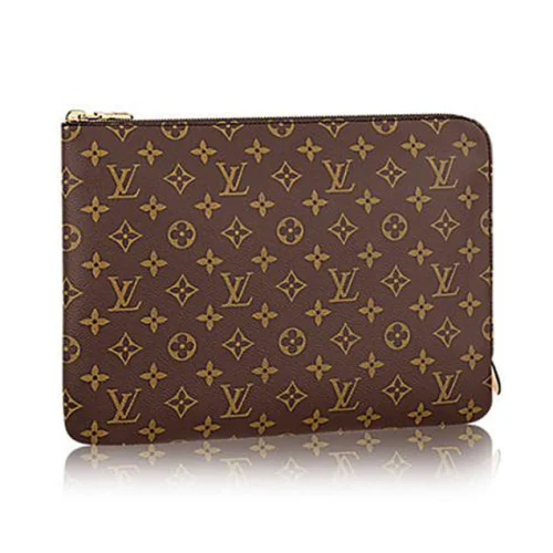 Клатч Louis Vuitton Etui Voyage GM M43442 Monogram Canvas "Brown"
