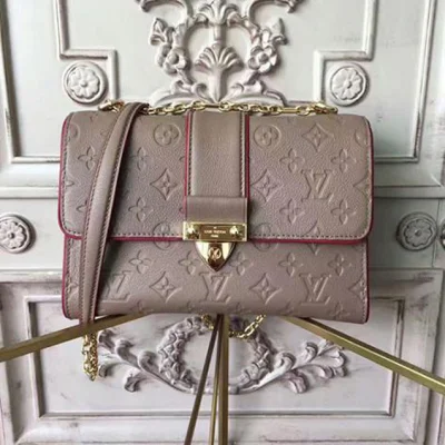 Сумка Louis Vuitton Saint Sulpice PM M43395 Monogram Empreinte Leather "Beige" фото № 2